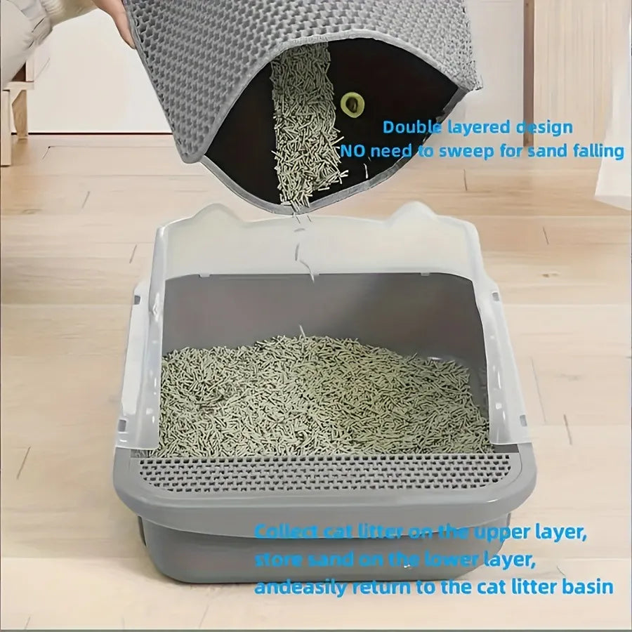 EVA Double-Layer Cat Mat